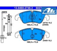 ATE 13.0460-2746.2 Brake pad set