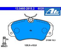 FRONT BRAKE PADS SET 13.0460-2815.2 ATE I