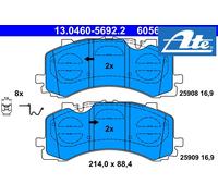 FRONT BRAKE PADS SET 13.0460-5692.2 ATE I