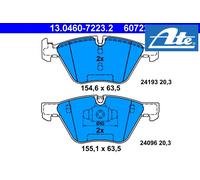FRONT BRAKE PADS SET 13.0460-7223.2 ATE I