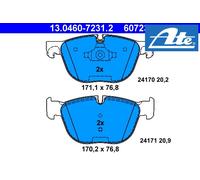 Brake pads 13.0460-7231.2 ATE for BMW X5 X6