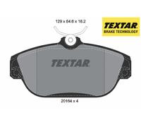 FRONT BRAKE PADS SET 2016402 TEXTAR I