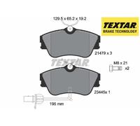 FRONT BRAKE PADS SET 2147903 TEXTAR I