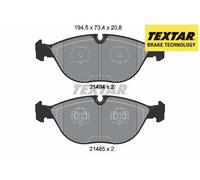 FRONT BRAKE PADS SET 2148401 TEXTAR I