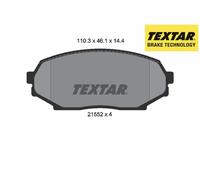 FRONT BRAKE PADS SET 2155202 TEXTAR I