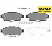 FRONT BRAKE PADS SET 2160101 TEXTAR I