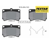 FRONT BRAKE PADS SET 2165404 TEXTAR I
