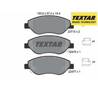 FRONT BRAKE PADS SET 2247601 TEXTAR I