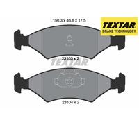 FRONT BRAKE PADS SET 2310301 TEXTAR I