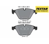 FRONT BRAKE PADS SET 2331303 TEXTAR I