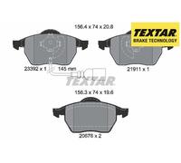FRONT BRAKE PADS SET 2339201 TEXTAR I
