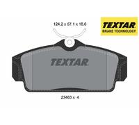 FRONT BRAKE PADS SET 2346302 TEXTAR I