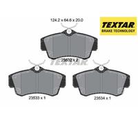 FRONT BRAKE PADS SET 2353202 TEXTAR I