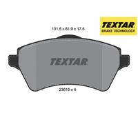 FRONT BRAKE PADS SET 2361501 TEXTAR I