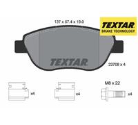 FRONT BRAKE PADS SET 2370803 TEXTAR I