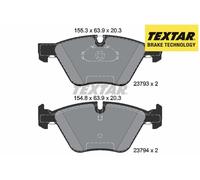FRONT BRAKE PADS SET 2379301 TEXTAR I