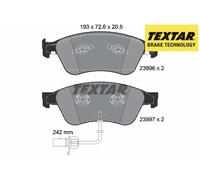 FRONT BRAKE PADS SET 2389601 TEXTAR I