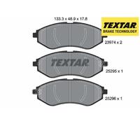 FRONT BRAKE PADS SET 2397406 TEXTAR I