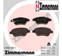 ZIMMERMANN 23982.180.1 Brake pad set