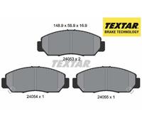 FRONT BRAKE PADS SET 2405301 TEXTAR I