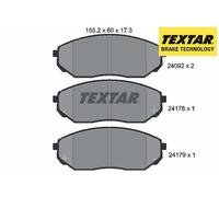 FRONT BRAKE PADS SET 2409201 TEXTAR I