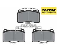 FRONT BRAKE PADS SET 2427301 TEXTAR I