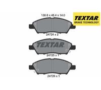 FRONT BRAKE PADS SET 2472401 TEXTAR I