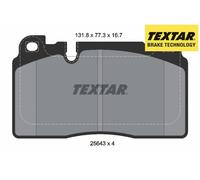 FRONT BRAKE PADS SET 2564305 TEXTAR I