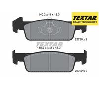 FRONT BRAKE PADS SET 2573801 TEXTAR I