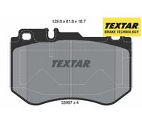 FRONT BRAKE PADS SET 2599701 TEXTAR I