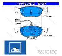 Front Brake Pads Set Alfa Romeo:145,146 77362300 71753043 9947776