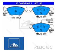 Front Brake Pads Set Alfa Romeo Fiat Lancia:156,147,MULTIPLA,LYBRA,SW,MAREA,GT