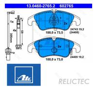 Front Brake Pads Set Audi:A6,A7,Q5 4G0698151L 4G0698151 8K0698151C 4G0698151AA