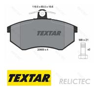 Front Brake Pads Set Audi Chery Riich JAC Rely:80,A4,90,CABRIOLET,100,COUPE