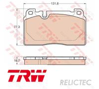 Front Brake Pads Set Audi Porsche:A7,Q5,A6,MACAN 8R0698151M 8R0698151C