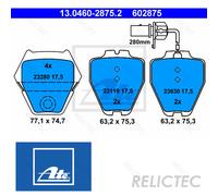 Front Brake Pads Set Audi VW:A6,ALLROAD,A4,PASSAT,PHAETON 4B3698151 4B0698151D
