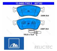 Front Brake Pads Set Audi VW:A8,PHAETON,A6 4E0698151E 4E0698151K 4E0698151B