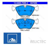 Front Brake Pads Set BMW:E39,5 34111164330 34111164331 34112157588 34111163953