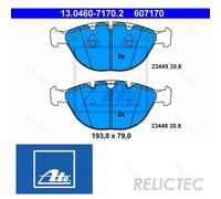 Front Brake Pads Set BMW:E53,X5 34116756350 34116761282