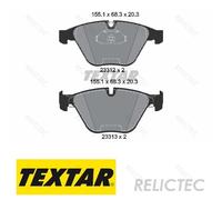Front Brake Pads Set BMW:E60,E61,E65 E66 E67,E63,E64,5,6,7 34116794916