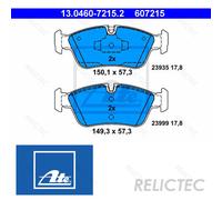 Front Brake Pads Set BMW:E90,E87,E81,1,3 34116769763 34116769951