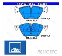 Brake pads 13.0460-7268.2 ATE for BMW 5 5 Touring