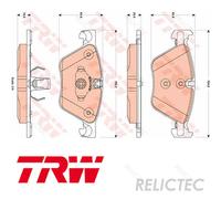 Front Brake Pads Set BMW:F10,F11,F10 F18,5 34116860242 6775310 34116860242