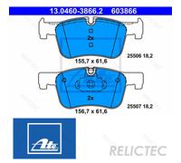 Front Brake Pads Set BMW:F30,F31,F21,F20,F32,F34,F36,F33,3,1,4 34116850568