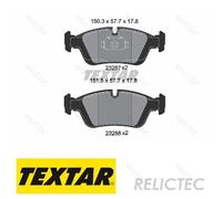 Front Brake Pads Set BMW Wiesmann Alpina:E46,E36,E85,E86,EXPRESS,3,Z3,Z4,MF3