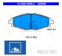 BRAKE PAD SET DISC BRAKE 13.0460-5996.2 FOR CHEVROLET MATIZ SPARK/LITE/Van 0.8L