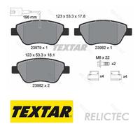 Front Brake Pads Set Fiat Abarth:GRANDE PUNTO,500,500C,500/595/695 77366135