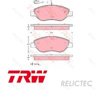 Front Brake Pads Set Fiat Alfa Romeo Lancia:STILO,MITO,BRAVO,DELTA III 3,LYBRA