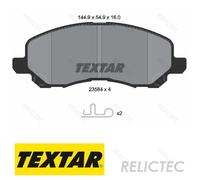 Front Brake Pads Set for Chrysler Dodge Jeep Lancia Hyundai:SEBRING,AVENGER