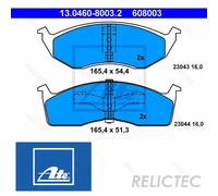 Front Brake Pads Set for Chrysler:VOYAGER (GRAND) III 3,NEON II,300M,CONCORDE